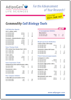 AdipoGen LIfe Sciences - Common Compounds 2016