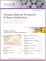 Natural Compounds AdipoGen and Kitasato Institute