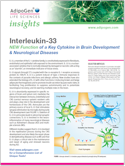 Adipogen IL-33 INSIGHTS