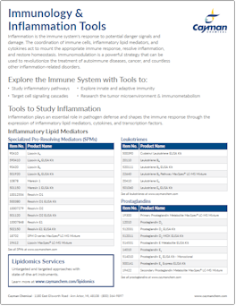 Immunology and Inflammation