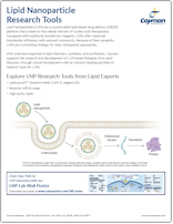 Cayman Lipid Nanoparticle Research Tools