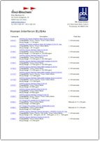 PBL Interferon ELISA Kits